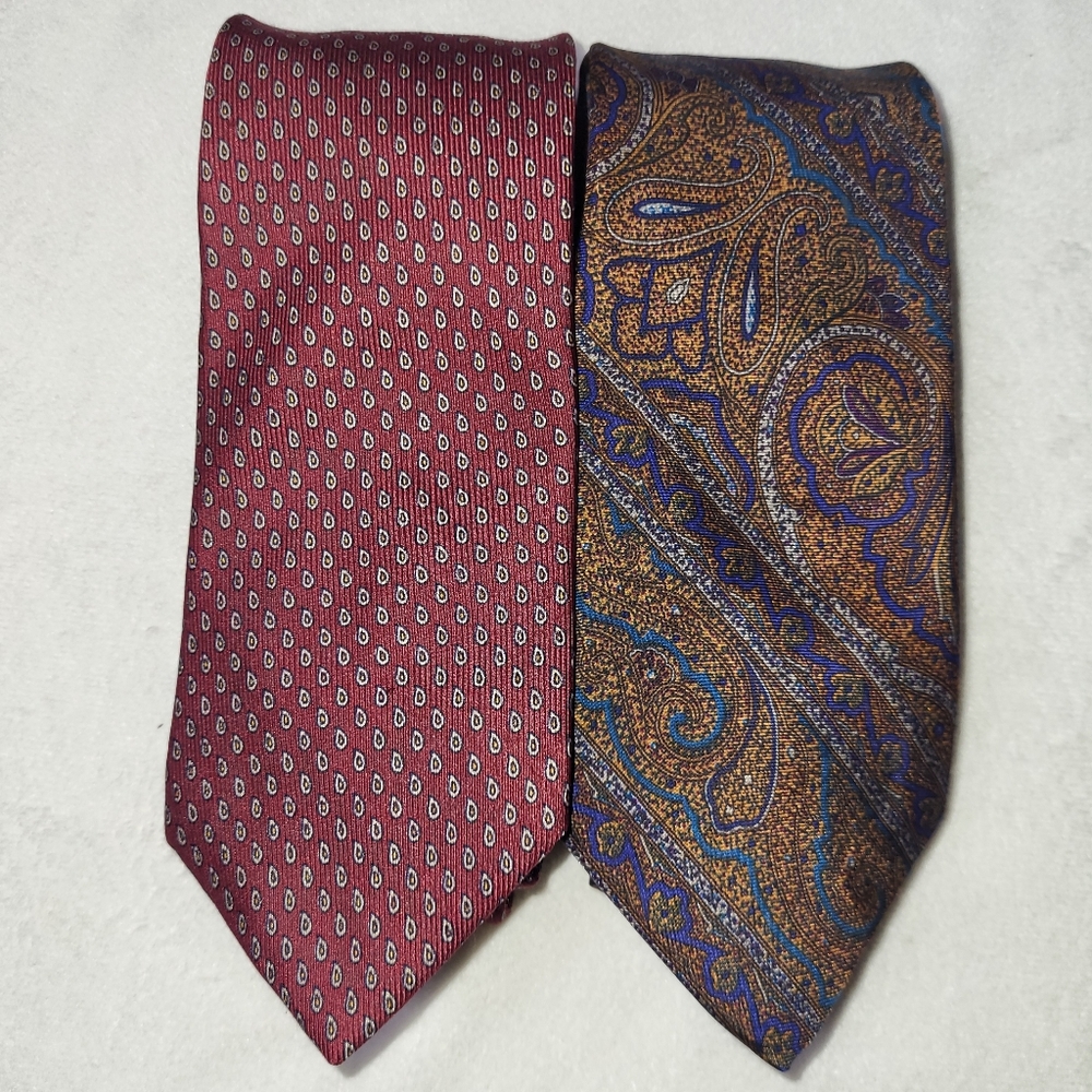 Liberty Of London Silk‎ Ties Lot Of 2